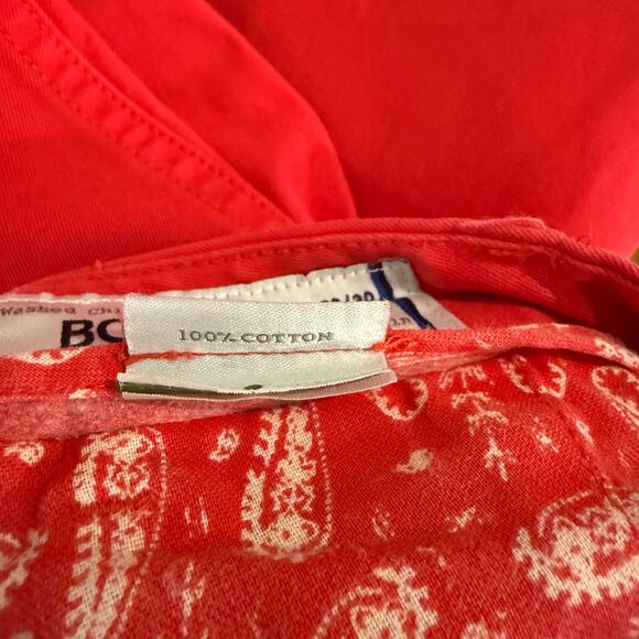 Bonobos Chino Size 30 x 30 Dark Salmon 100% Cotton - Picture 12 of 13